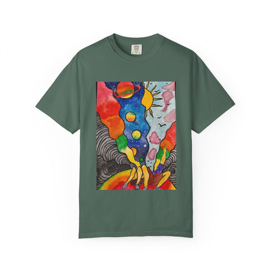 Psychedelic Sunrise Art T-Shirt