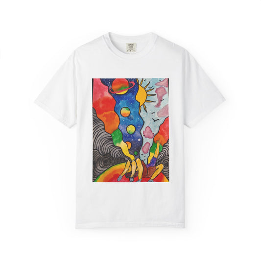 Psychedelic Sunrise Art T-Shirt